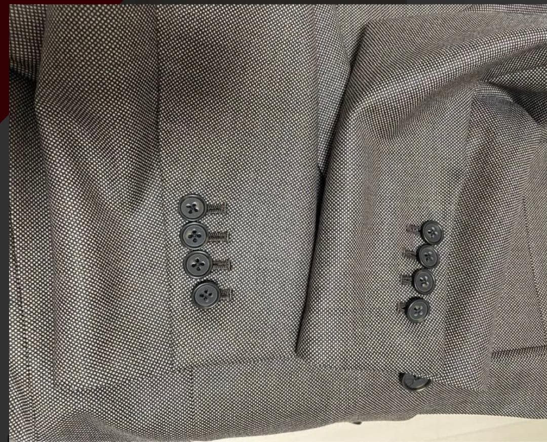 【18a2473f】本切羽ブルックスブラザーズREGENTスーツ36S