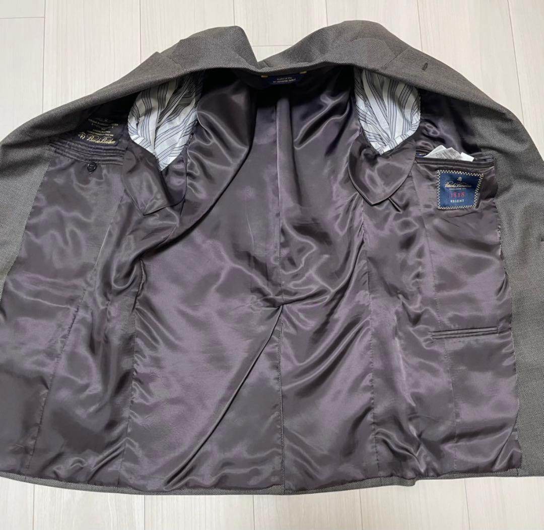 【18a2473f】本切羽ブルックスブラザーズREGENTスーツ36S