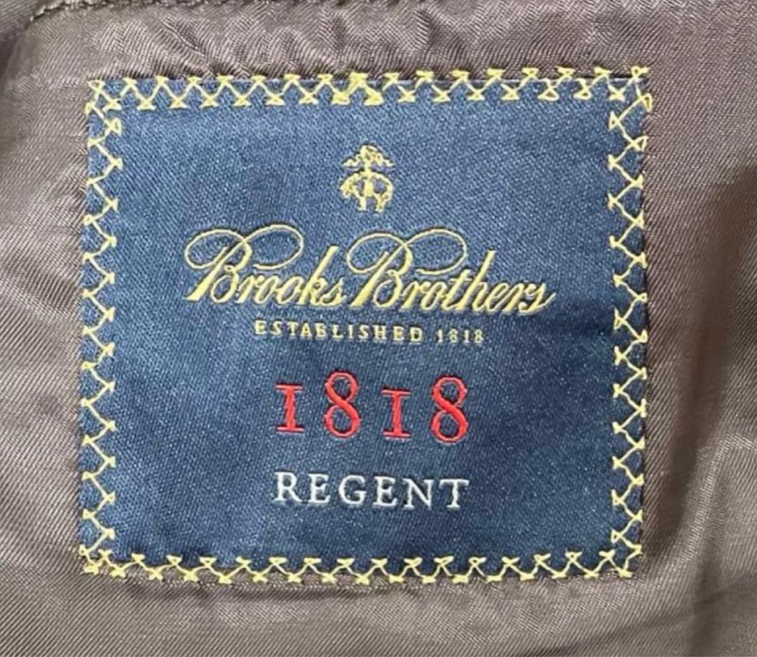 【18a2473f】本切羽ブルックスブラザーズREGENTスーツ36S