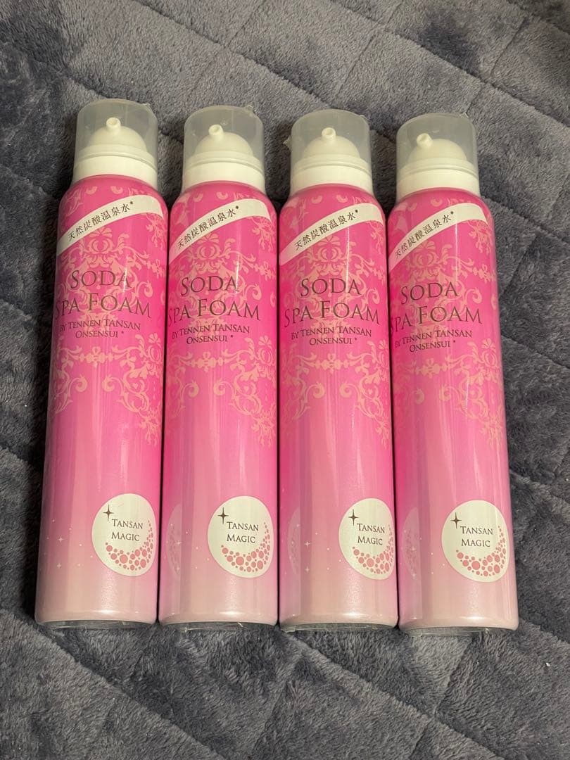 【新品未使用】ソーダスパフォーム　洗い流す炭酸パック150g×4本セット