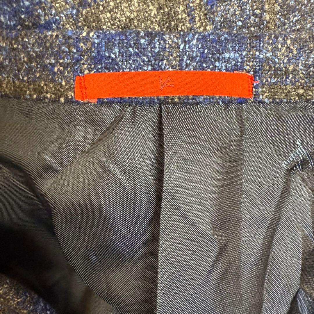 ISAIA Napoli イタリア製 チェック テーラードジャケット