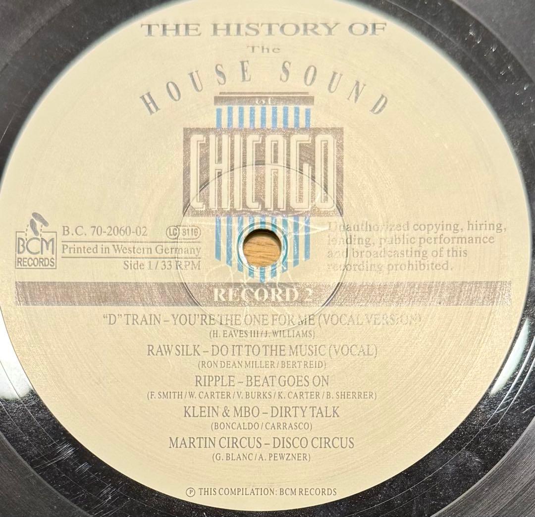 洋楽 History of the House Sound of Chicago LP