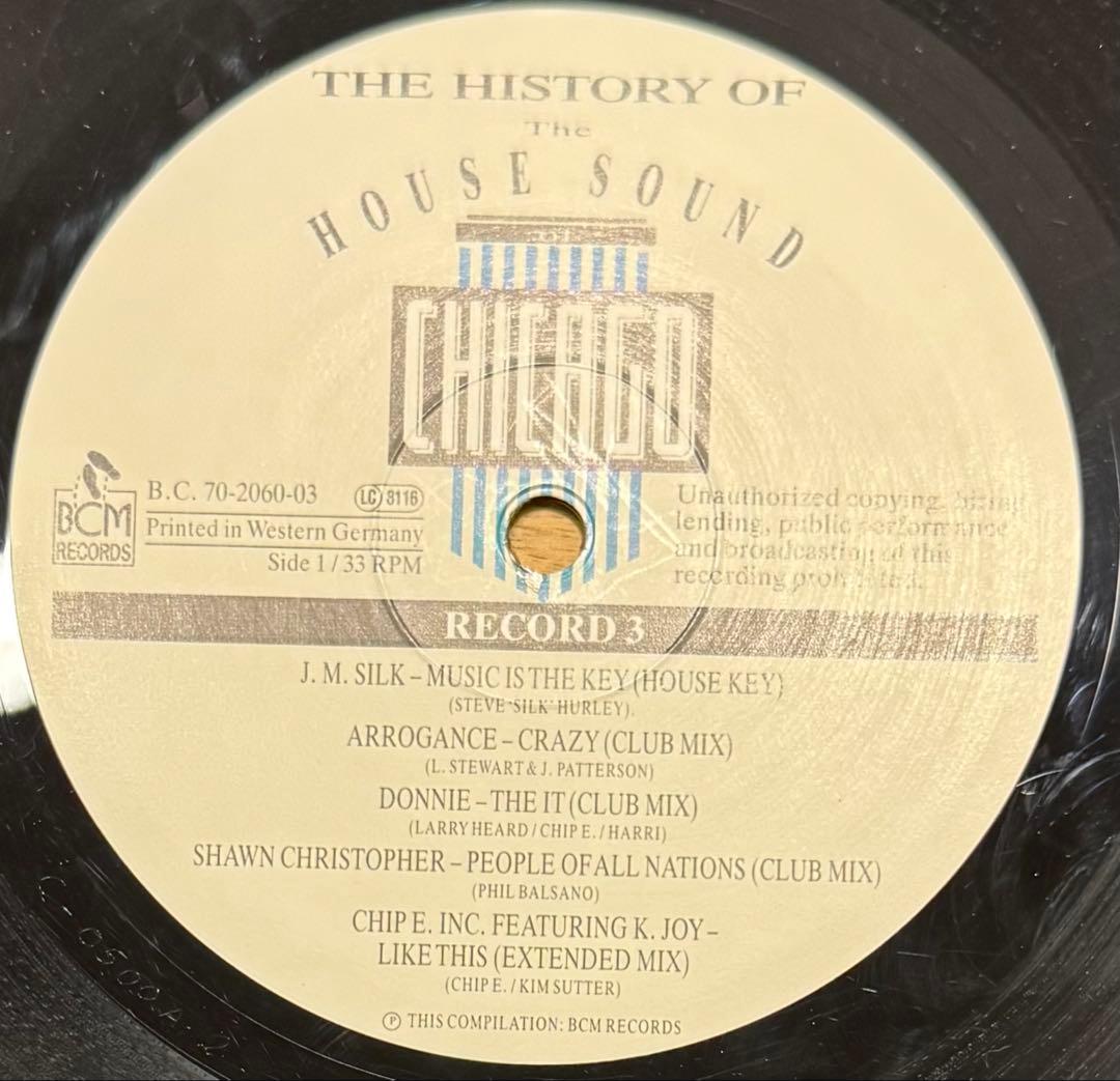 洋楽 History of the House Sound of Chicago LP