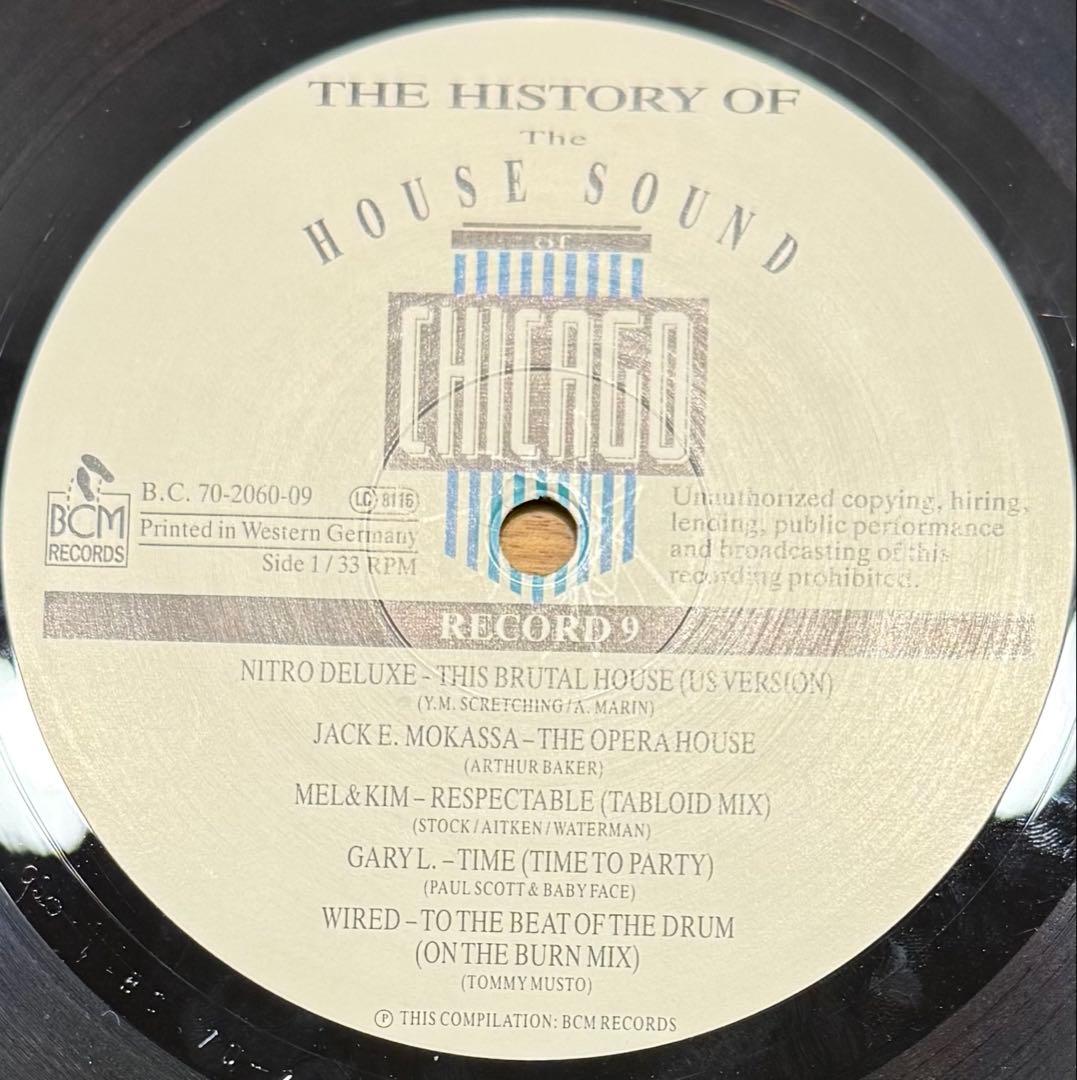 洋楽 History of the House Sound of Chicago LP