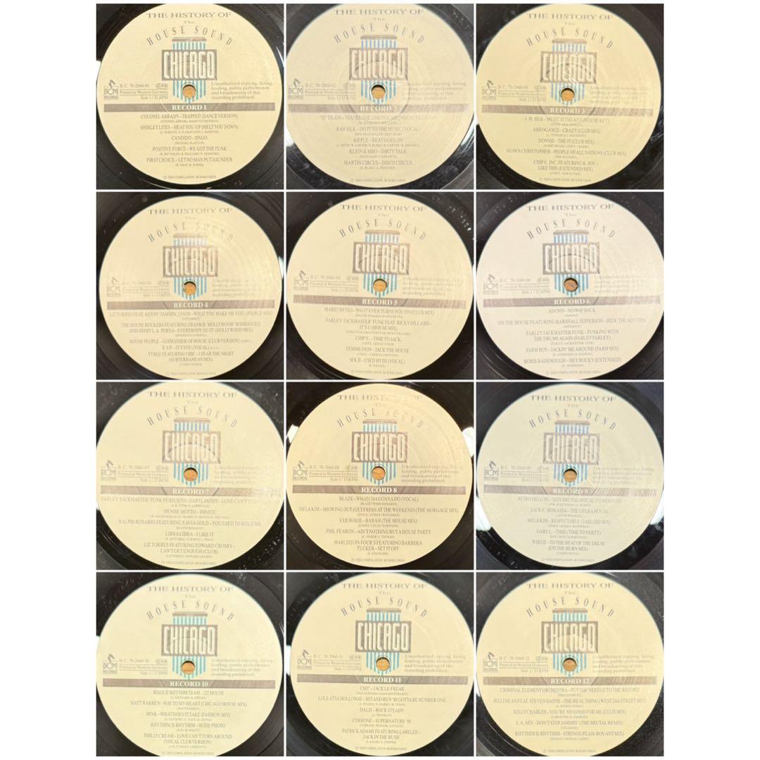 洋楽 History of the House Sound of Chicago LP
