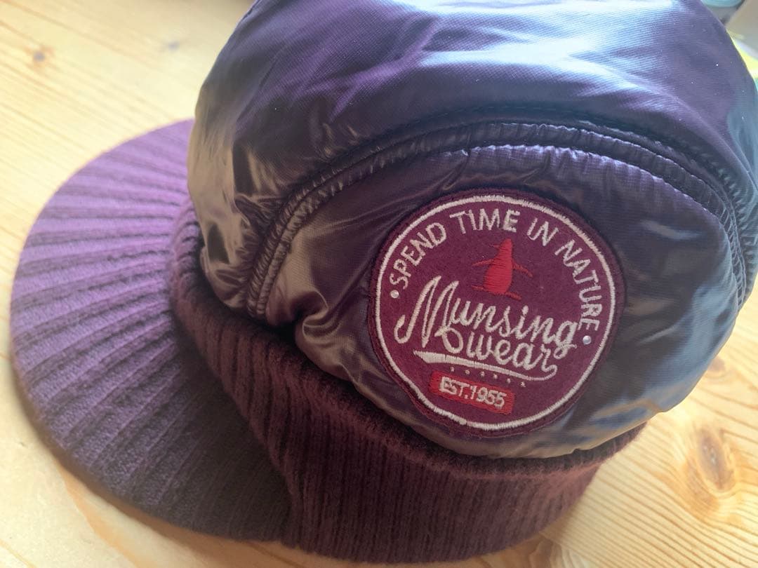 オカン　ゴルフ冬用キャップ帽　 トップドライプーツの2点