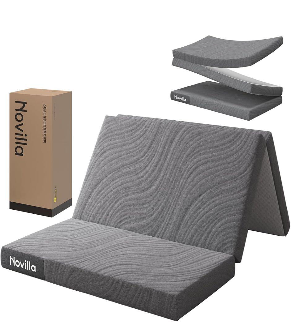 【新品】Novilla マットレス シングル 折りたたみマットレス 厚さ10cm