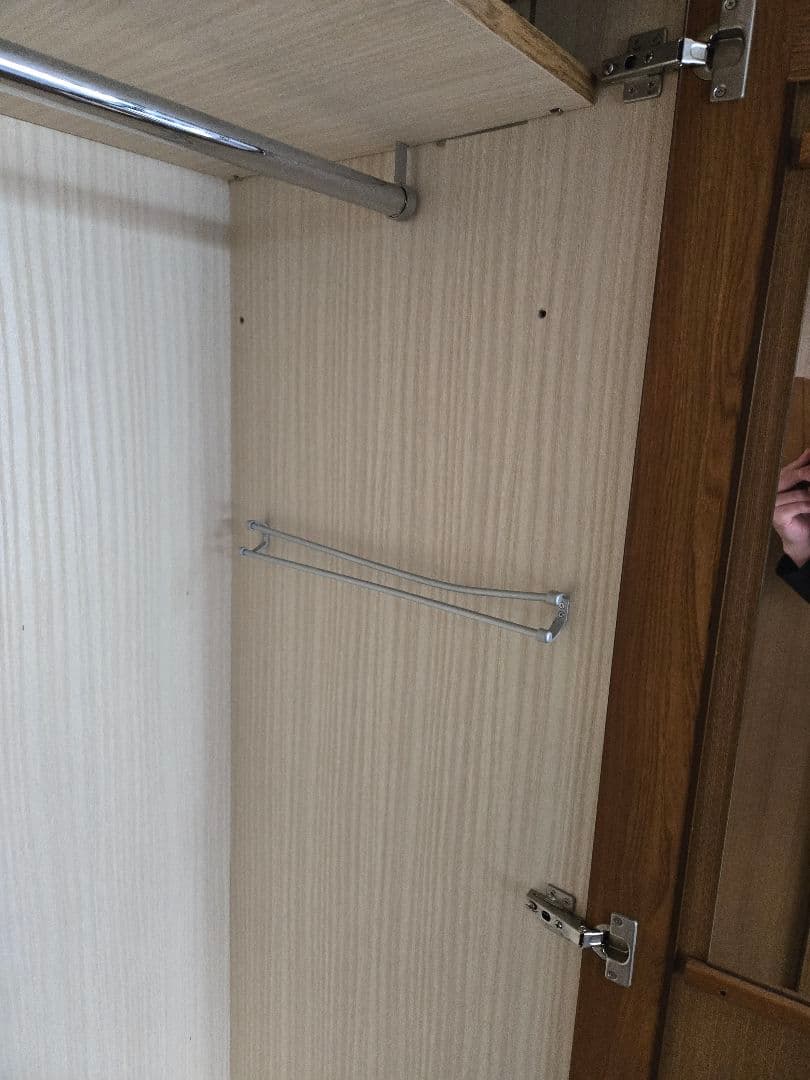 木製衣装タンス 引き出し付き