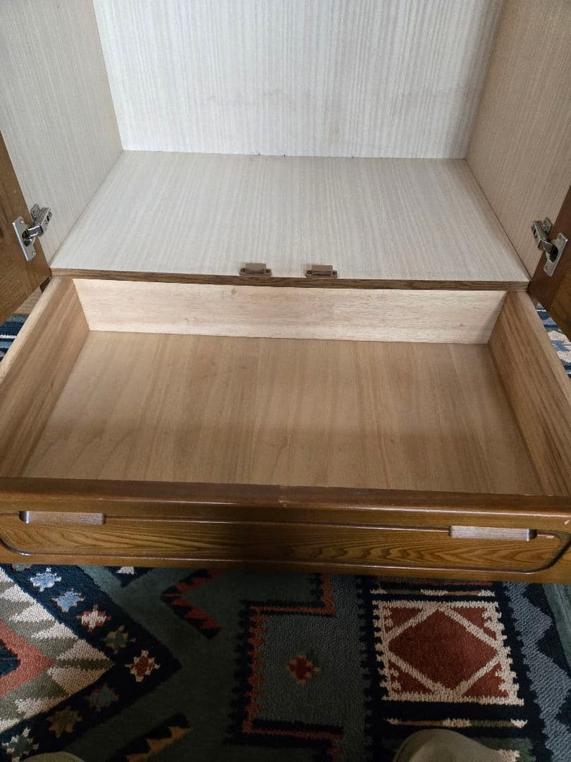 木製衣装タンス 引き出し付き