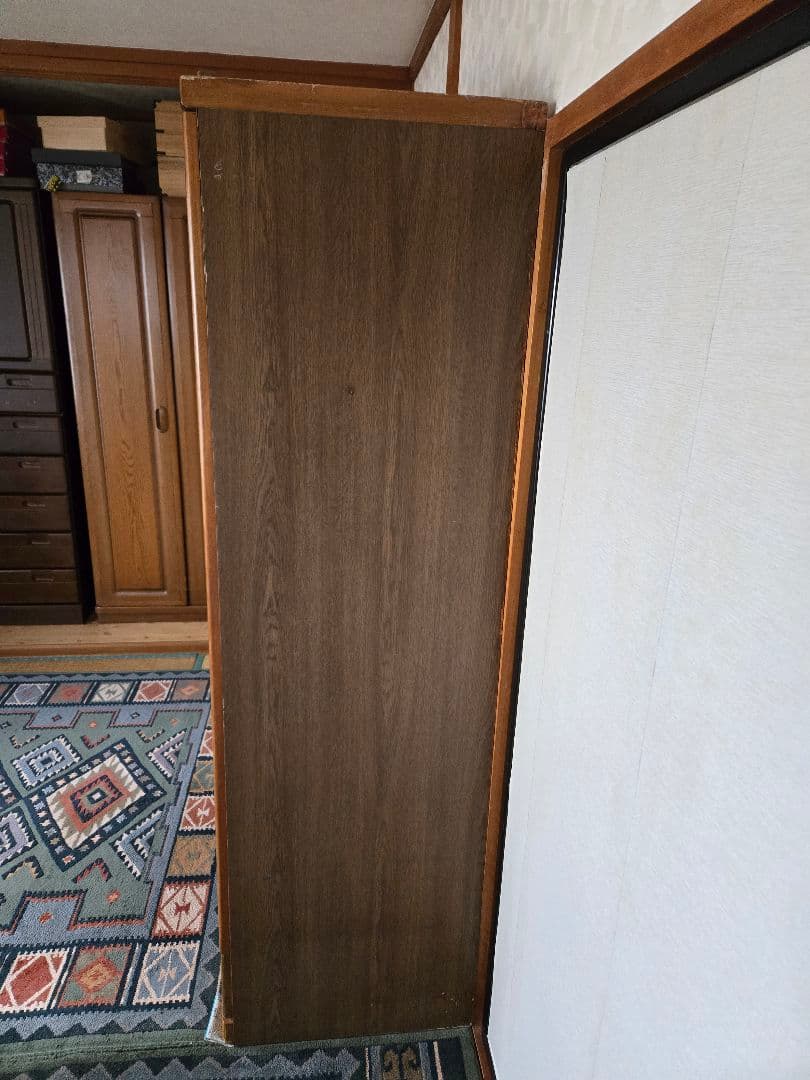 木製衣装タンス 引き出し付き