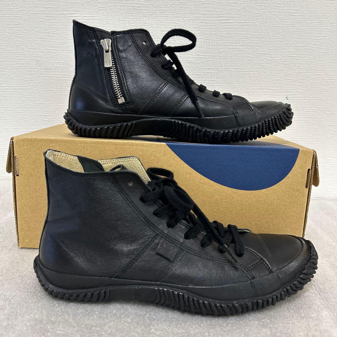 【極美品】スピングルムーブ　レザー　ハイカットスニーカー　SS 23.5cm