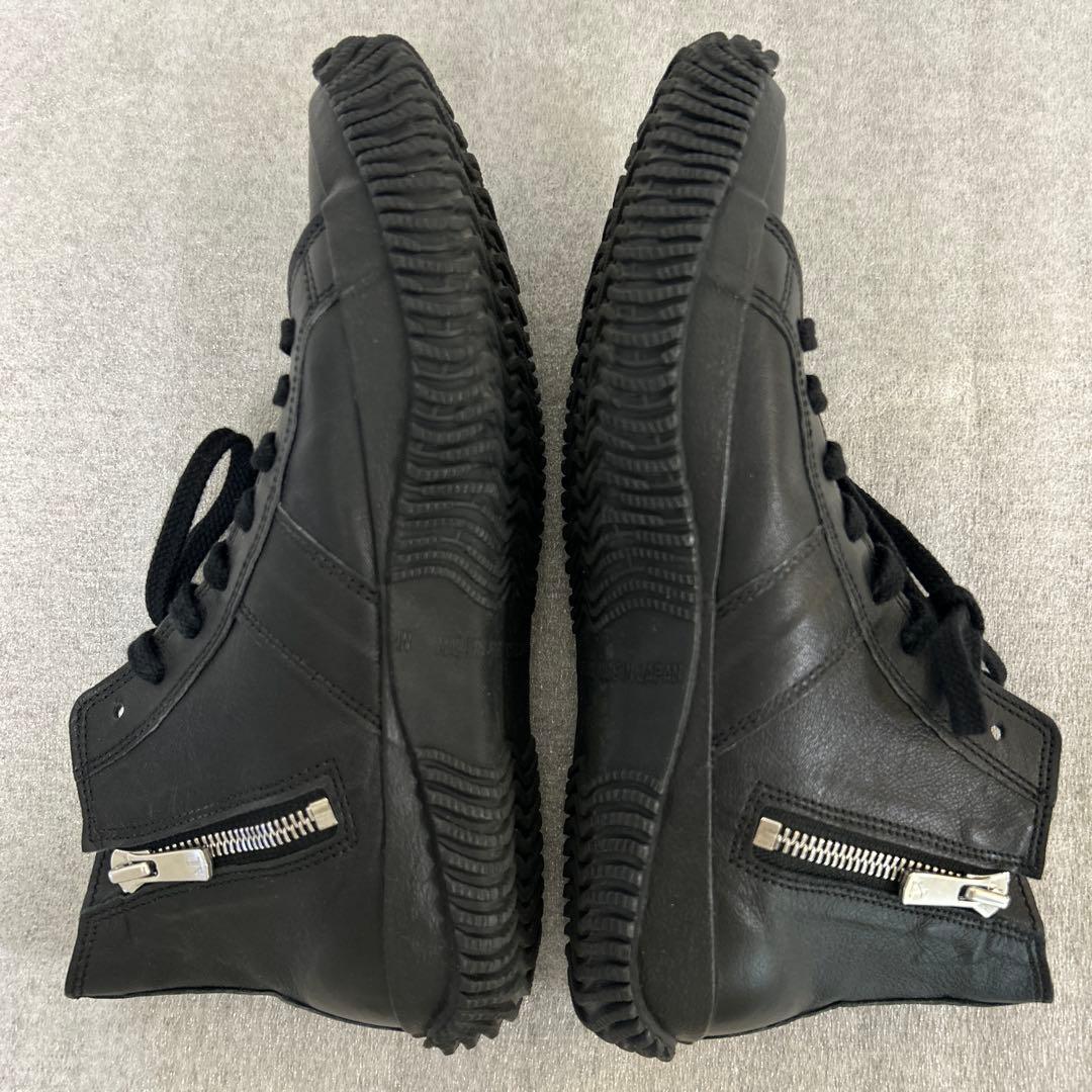 【極美品】スピングルムーブ　レザー　ハイカットスニーカー　SS 23.5cm