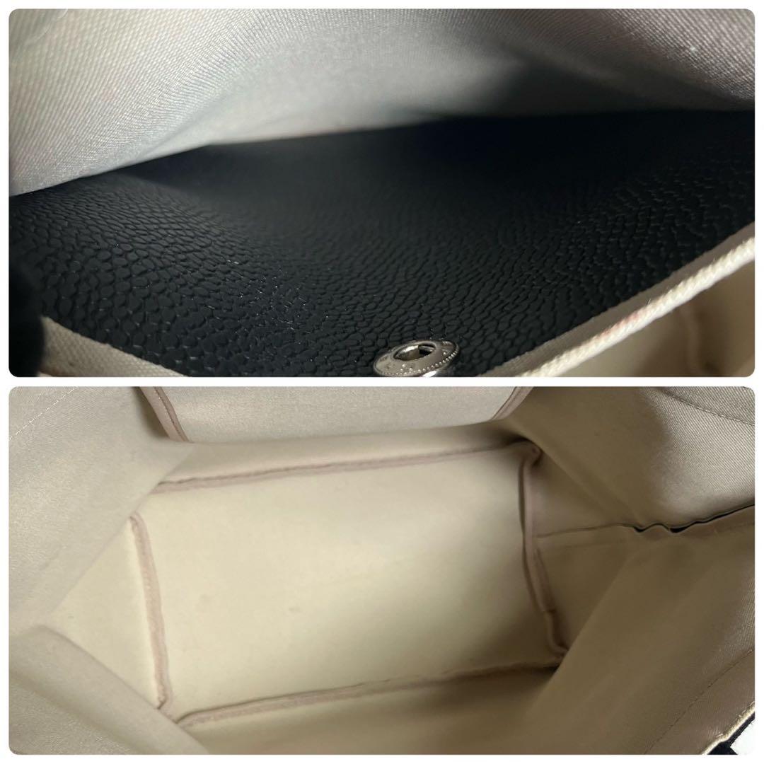 【未使用に近い✨】エルベシャプリエ トート コーテッドキャンバス 708GP 黒