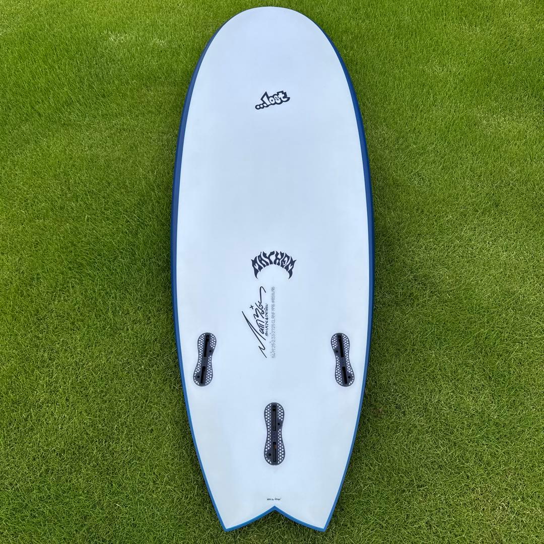 lost RNF'96 BLACK SEEP BUILT 5'4 MRフィン付き