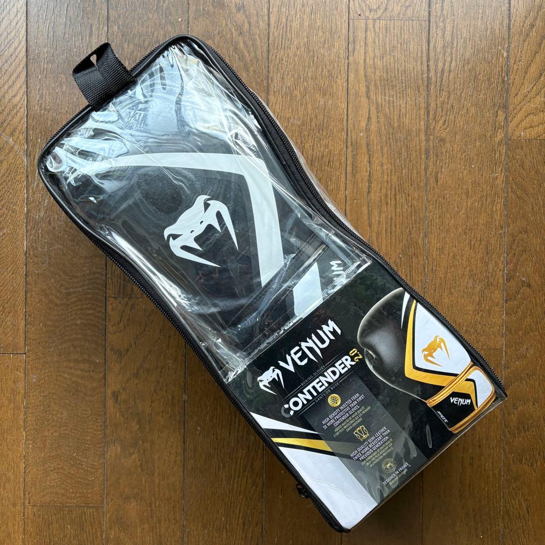Venum ボクシンググローブ 10オンス ブラック UFC 総合格闘技 ベナム