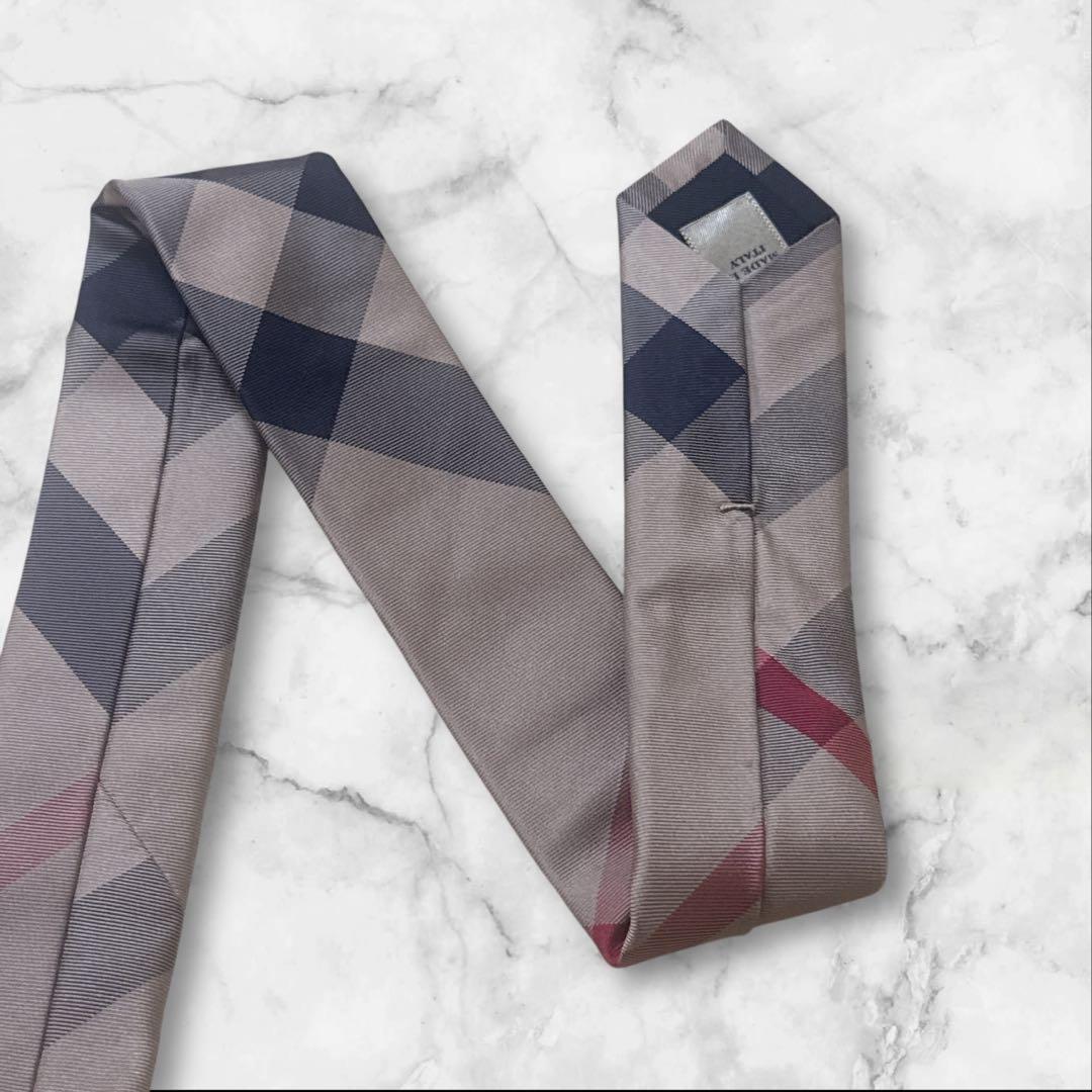 【タグ付】Burberry London バーバリー　ノバチェック　ネクタイ