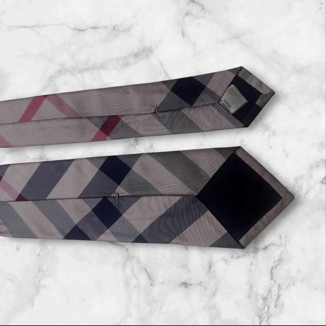 【タグ付】Burberry London バーバリー　ノバチェック　ネクタイ