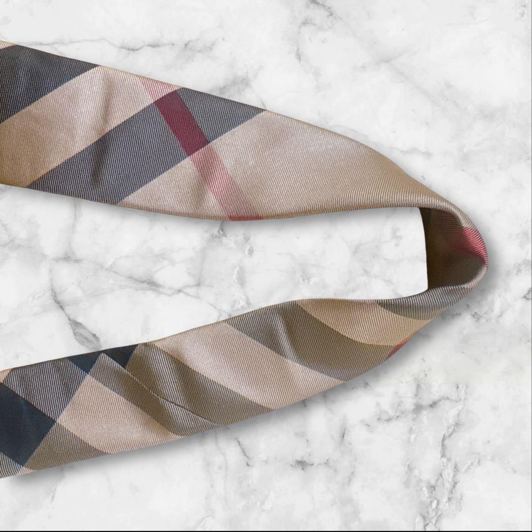 【タグ付】Burberry London バーバリー　ノバチェック　ネクタイ