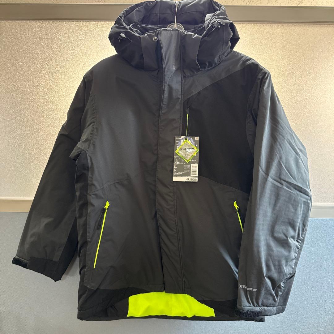 【新品】エックスシェルター 断熱 イージスプレミアム防水防寒スーツ L 上下