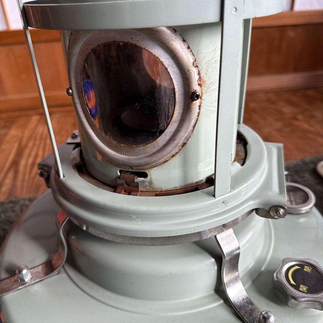 used アラジン石油ストーブ　39シリーズ　新品の芯付き　要芯入　レトロ空間