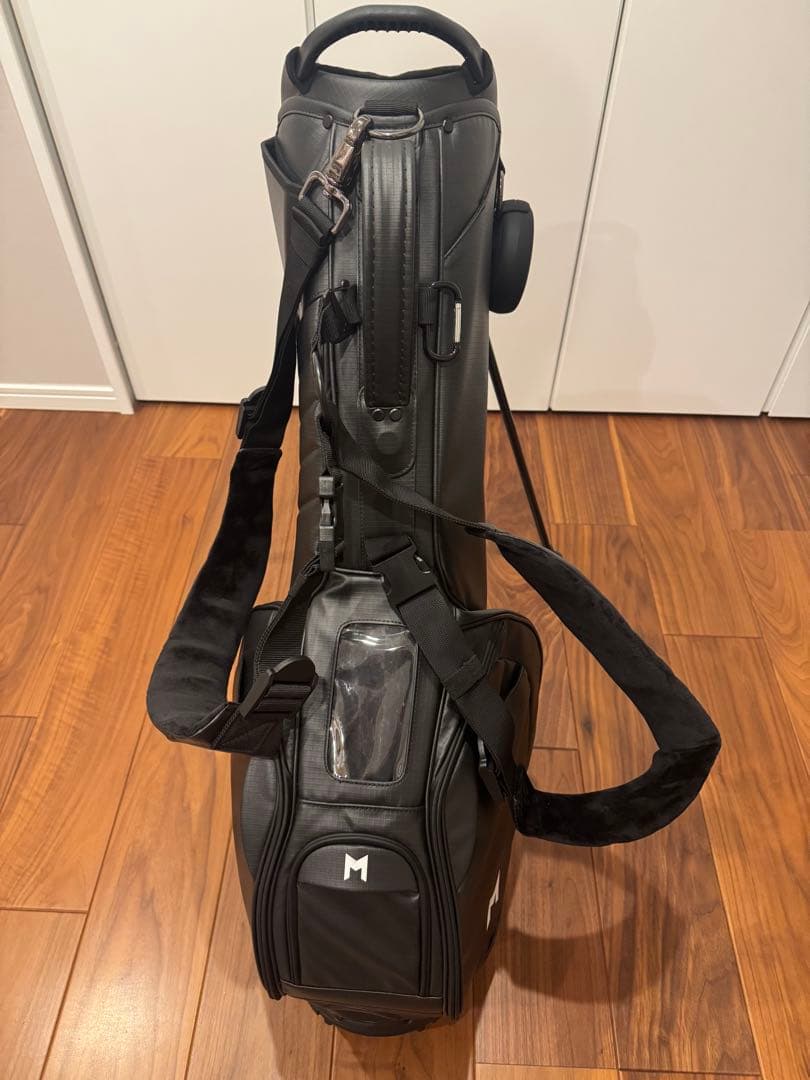 MNML GOLF キャディバッグ ワイヤレススピーカー付き、ソーラー充電機付き