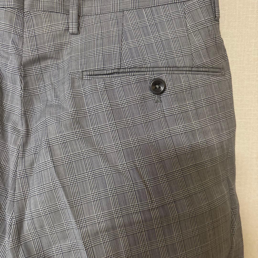 Incotex インコテックス　46 千鳥格子　スラックス