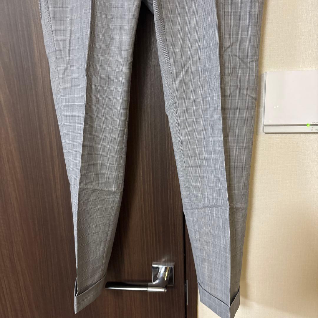 Incotex インコテックス　46 千鳥格子　スラックス