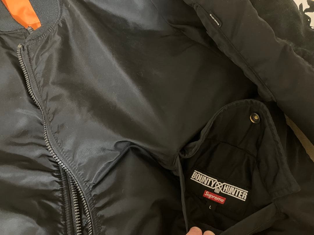 バウンティハンター シュプリーム MA-1 ジャケット サイズL
