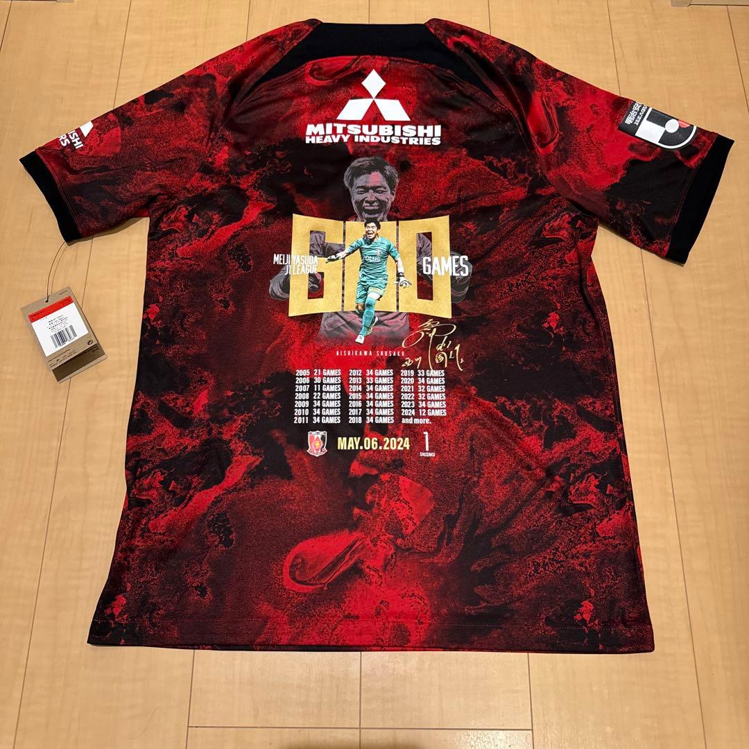 半額出品 新品 浦和レッズ 西川周作 J1 600試合 出場記念 ユニフォーム