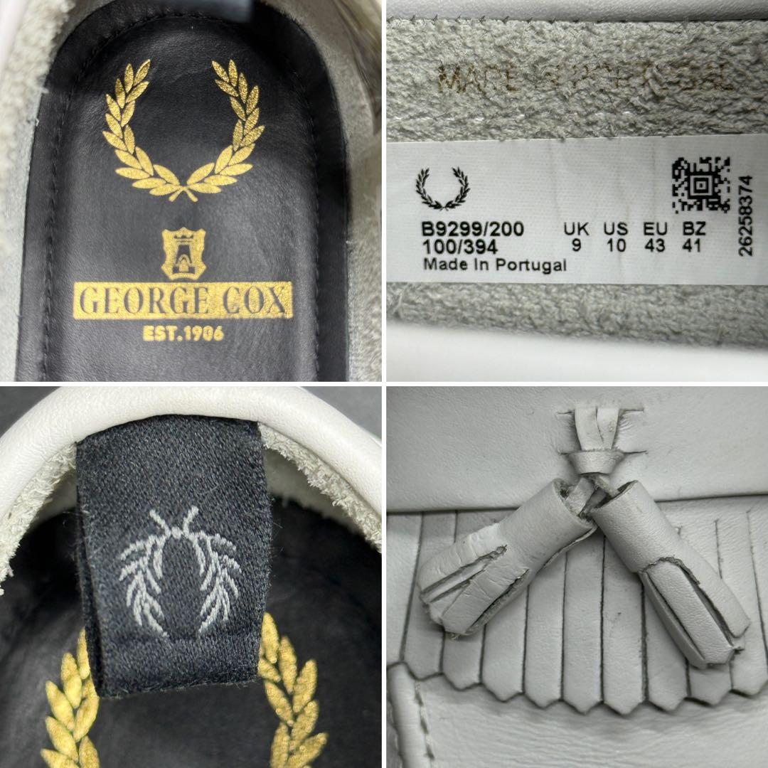 E COX FRED PERRY タッセルローファー コラボ 希少
