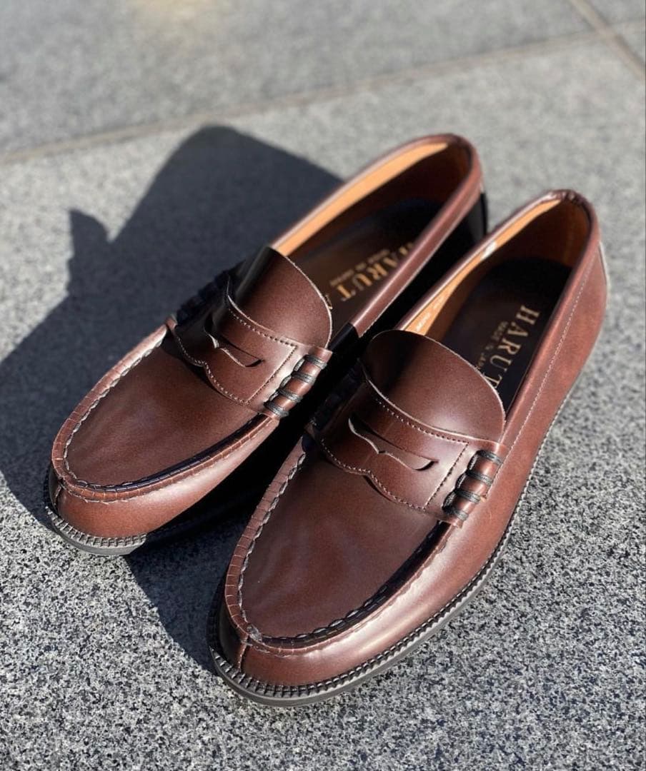 本革ローファー3E　906