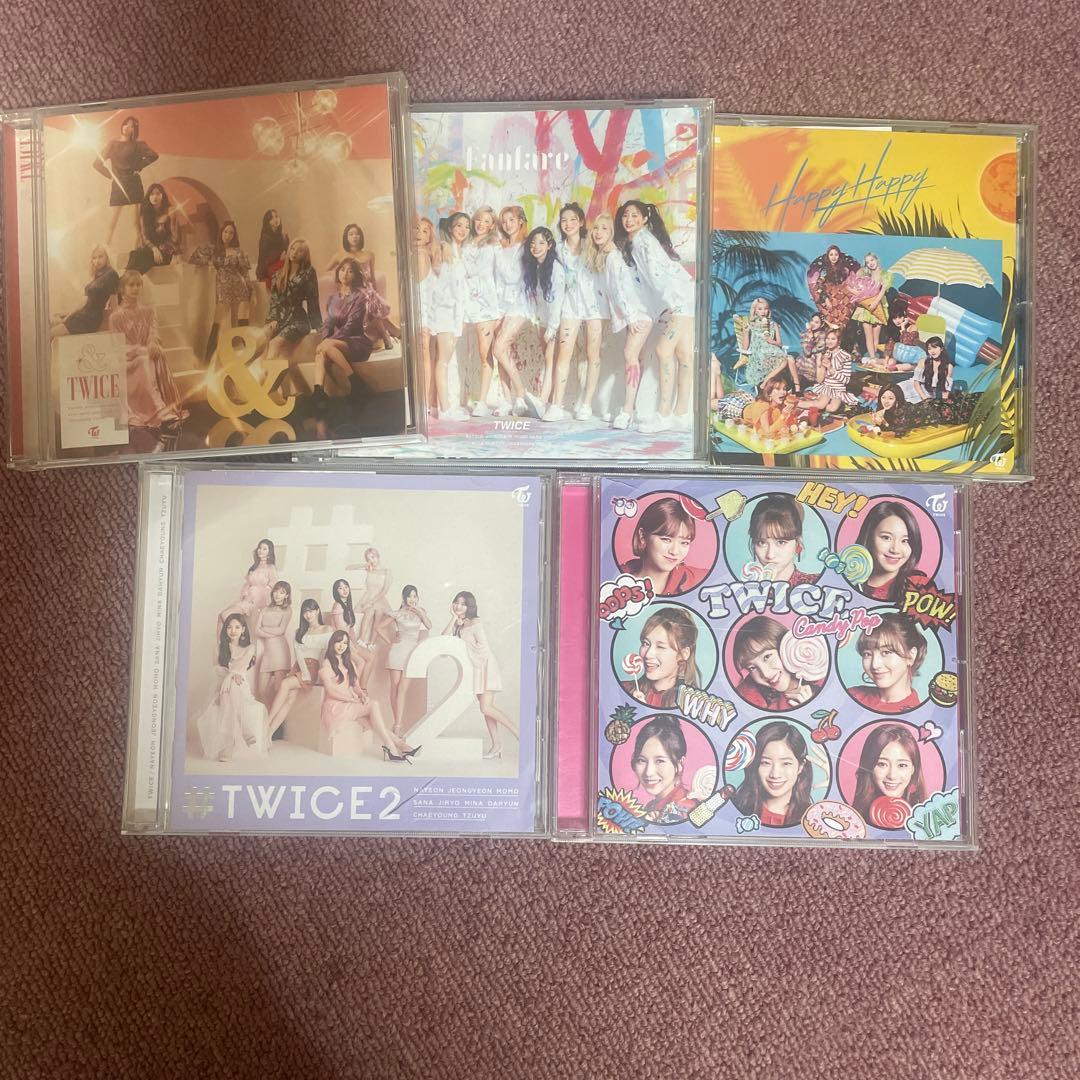 TWICE アルバム 5枚セット