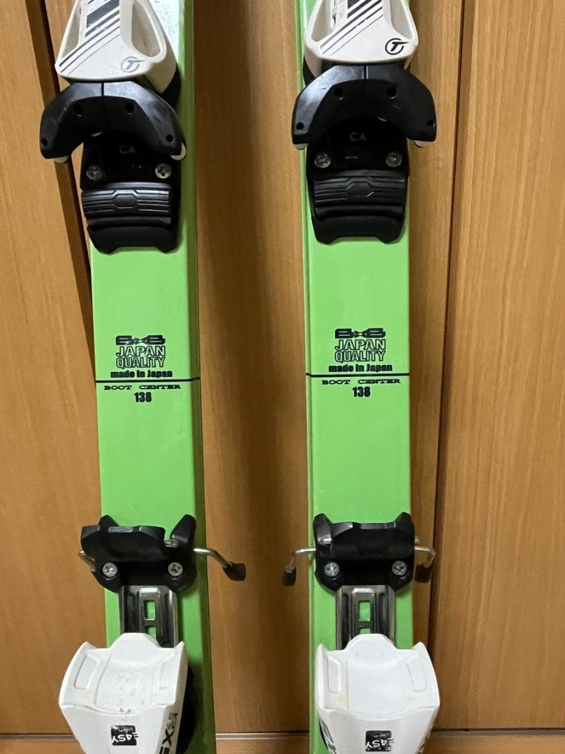 子供用スキーセット　板138cm 靴24cm ストック90cm