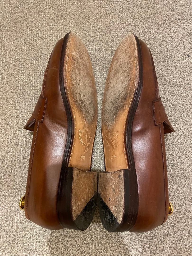 Jalan Sriwijaya ローファー ブラウン 98589