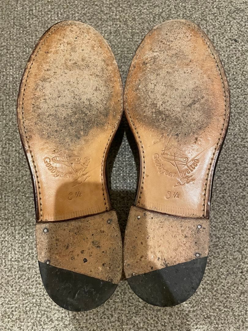 Jalan Sriwijaya ローファー ブラウン 98589