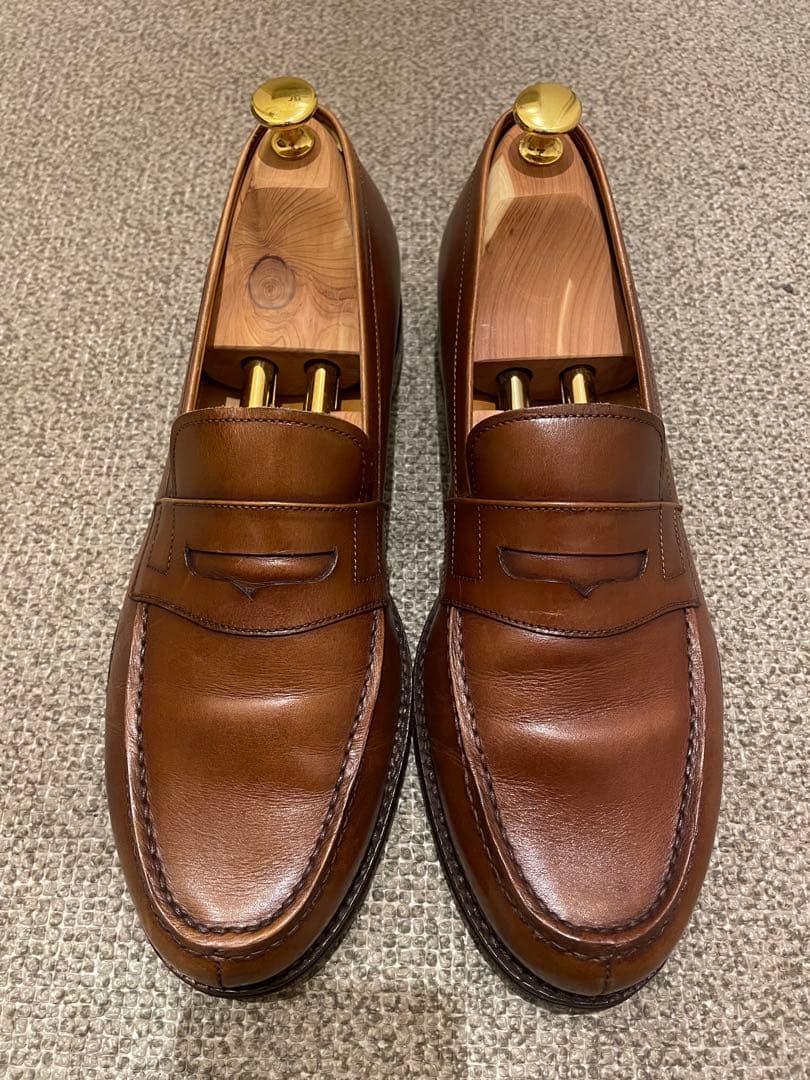 Jalan Sriwijaya ローファー ブラウン 98589