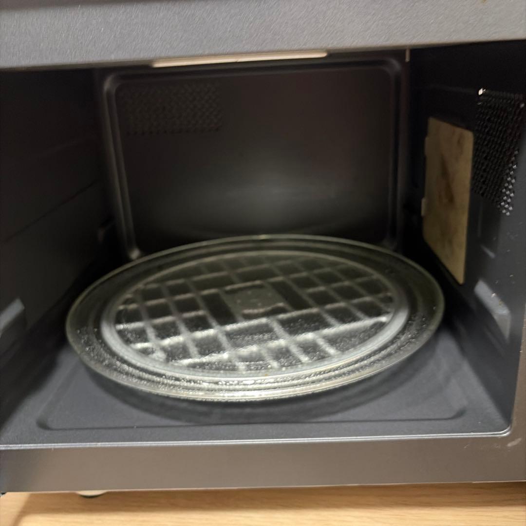 【良品】山善 オーブンレンジ YRS-G161V ブラック 黒 電子レンジ