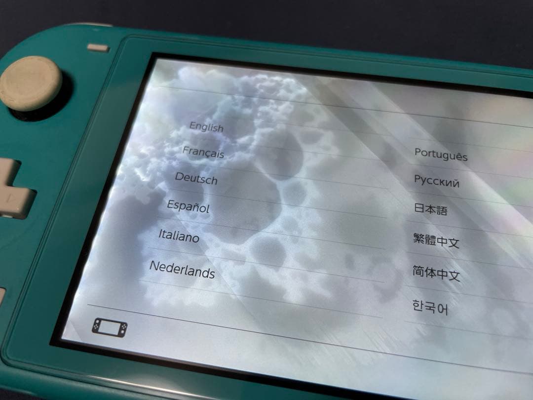 SwitchLite ジャンク品 ターコイズ