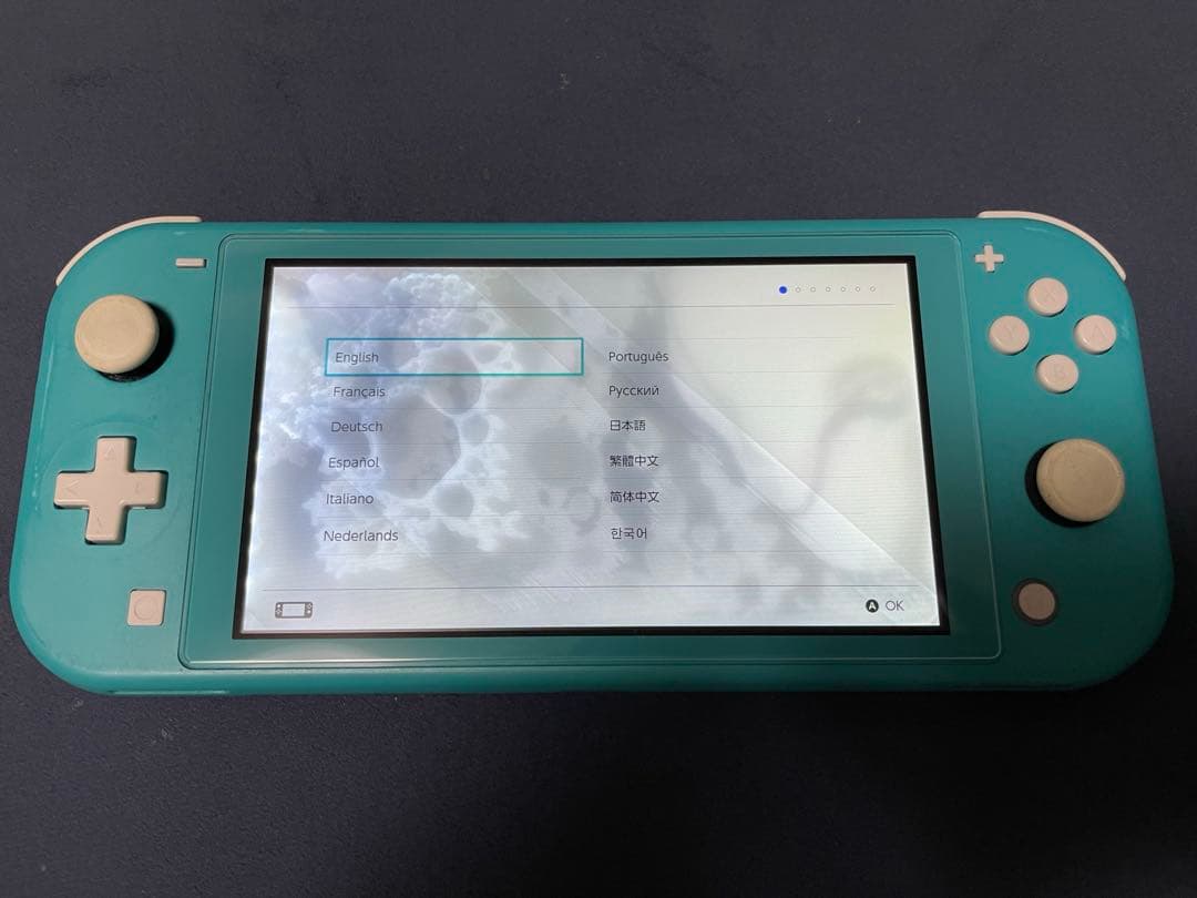 SwitchLite ジャンク品 ターコイズ