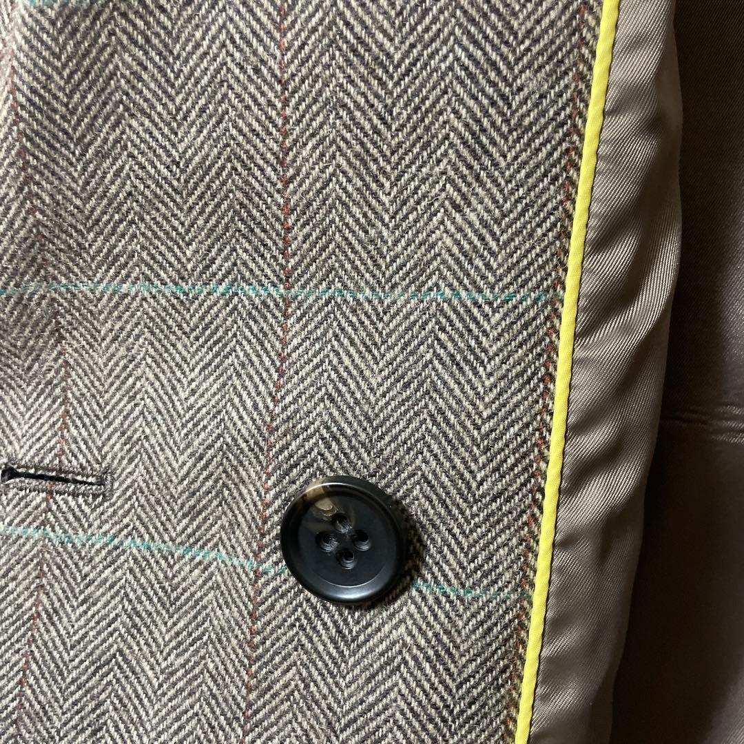 試着のみ　spick&span ウールヘリンボンジャケット　テーラードジャケット