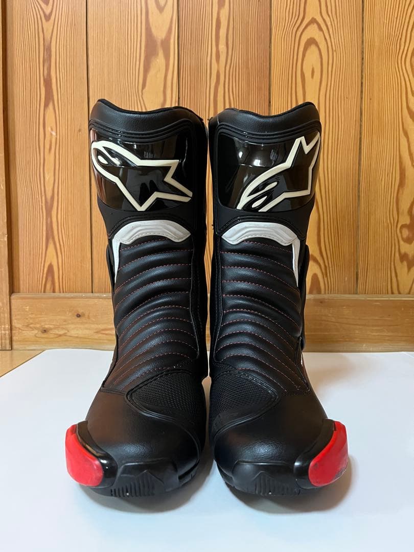 Alpinestars SMX-6 バイクブーツ 黒/赤