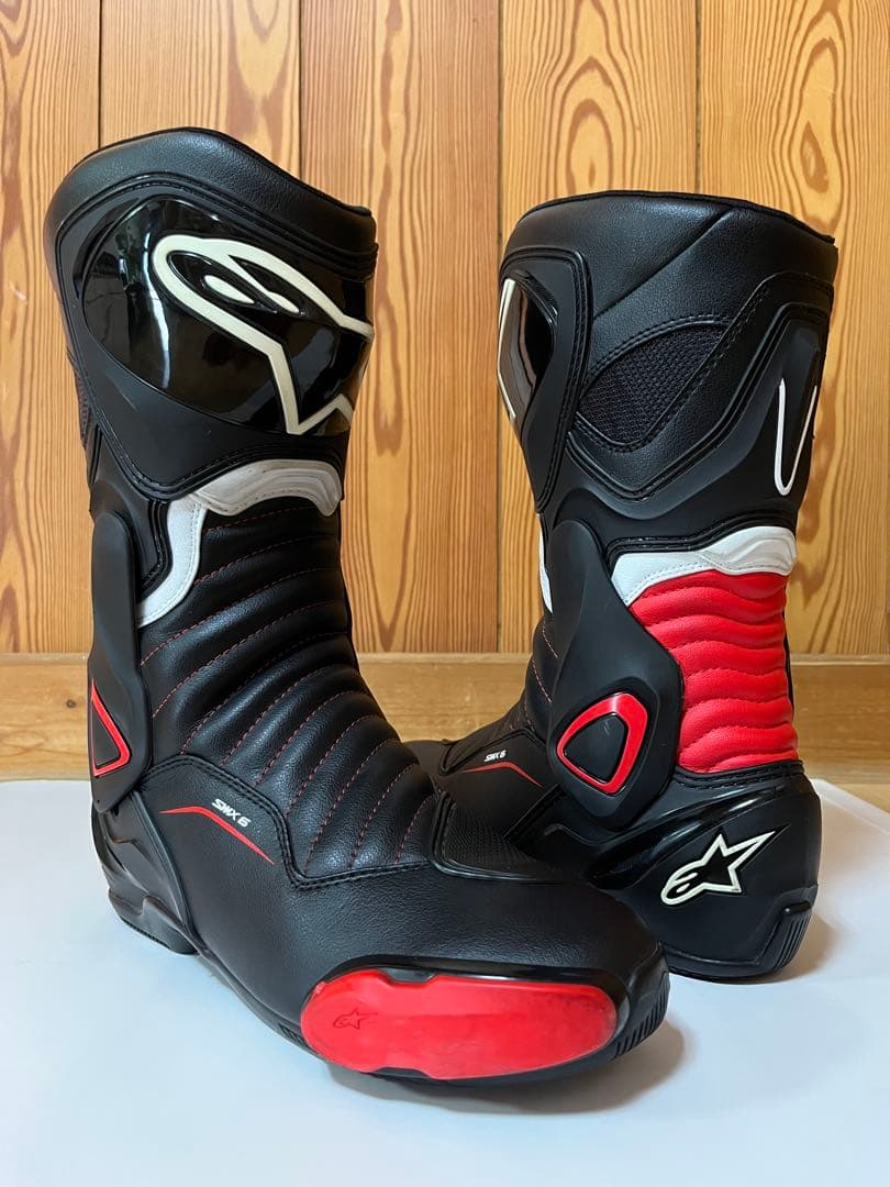 Alpinestars SMX-6 バイクブーツ 黒/赤