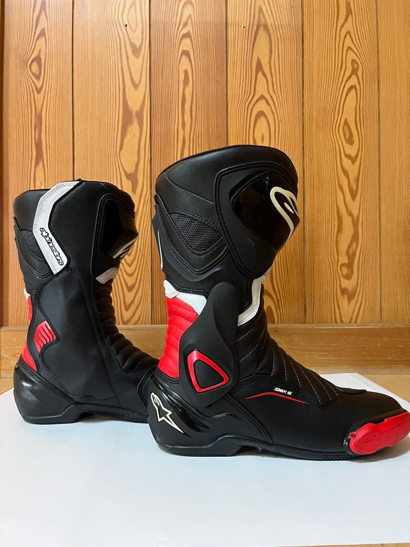 Alpinestars SMX-6 バイクブーツ 黒/赤