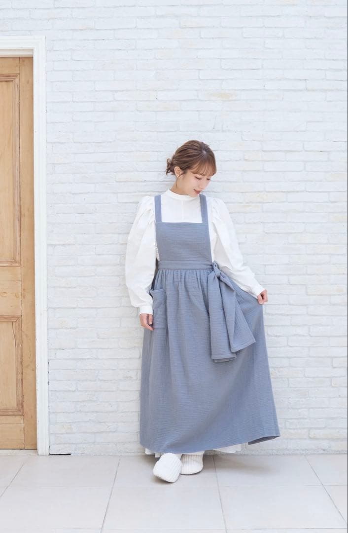Parsley コットンガーゼエプロン 辻ちゃん