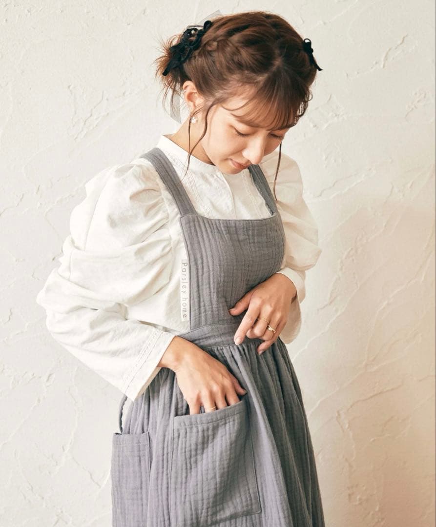 Parsley コットンガーゼエプロン 辻ちゃん