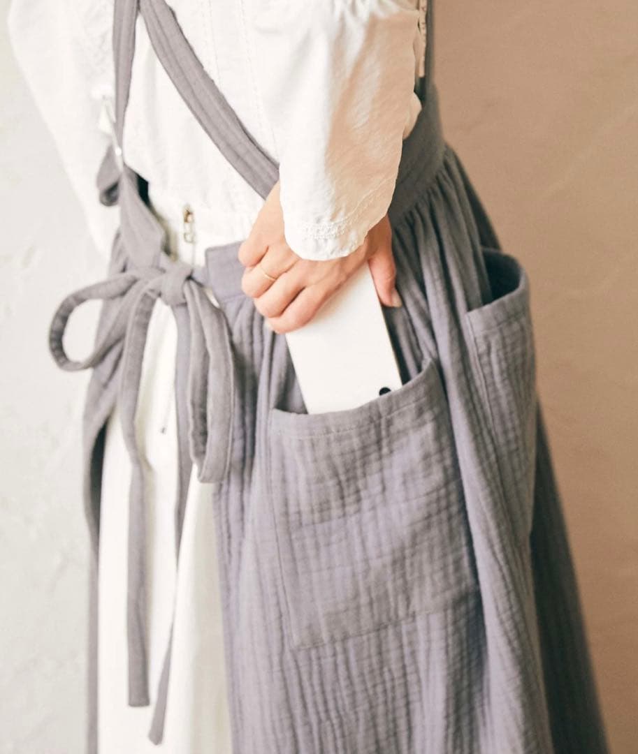 Parsley コットンガーゼエプロン 辻ちゃん