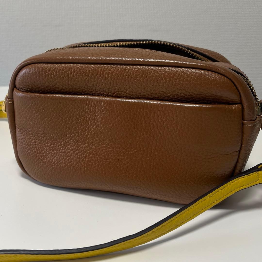 Tory Burch ペリーボンベミニバッグ キャメル