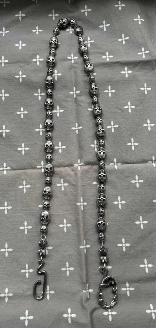 ナンバーナイン　マジカルデザイン　スカルウォレットチェーン　ソロイスト