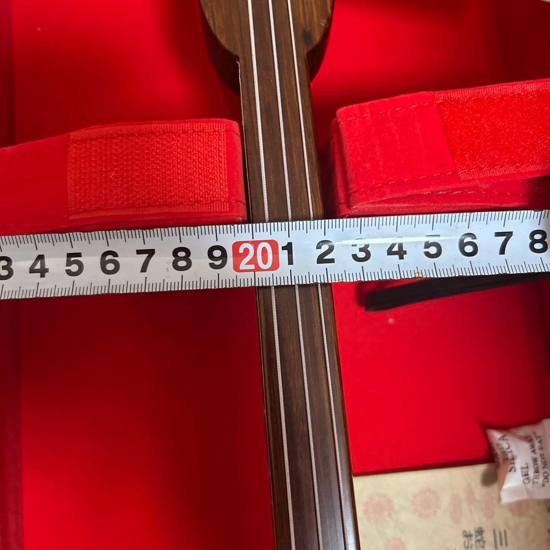 三線 沖縄 蛇皮 1枚張り ハードケース 宮古木工芸 故与儀栄功 氏