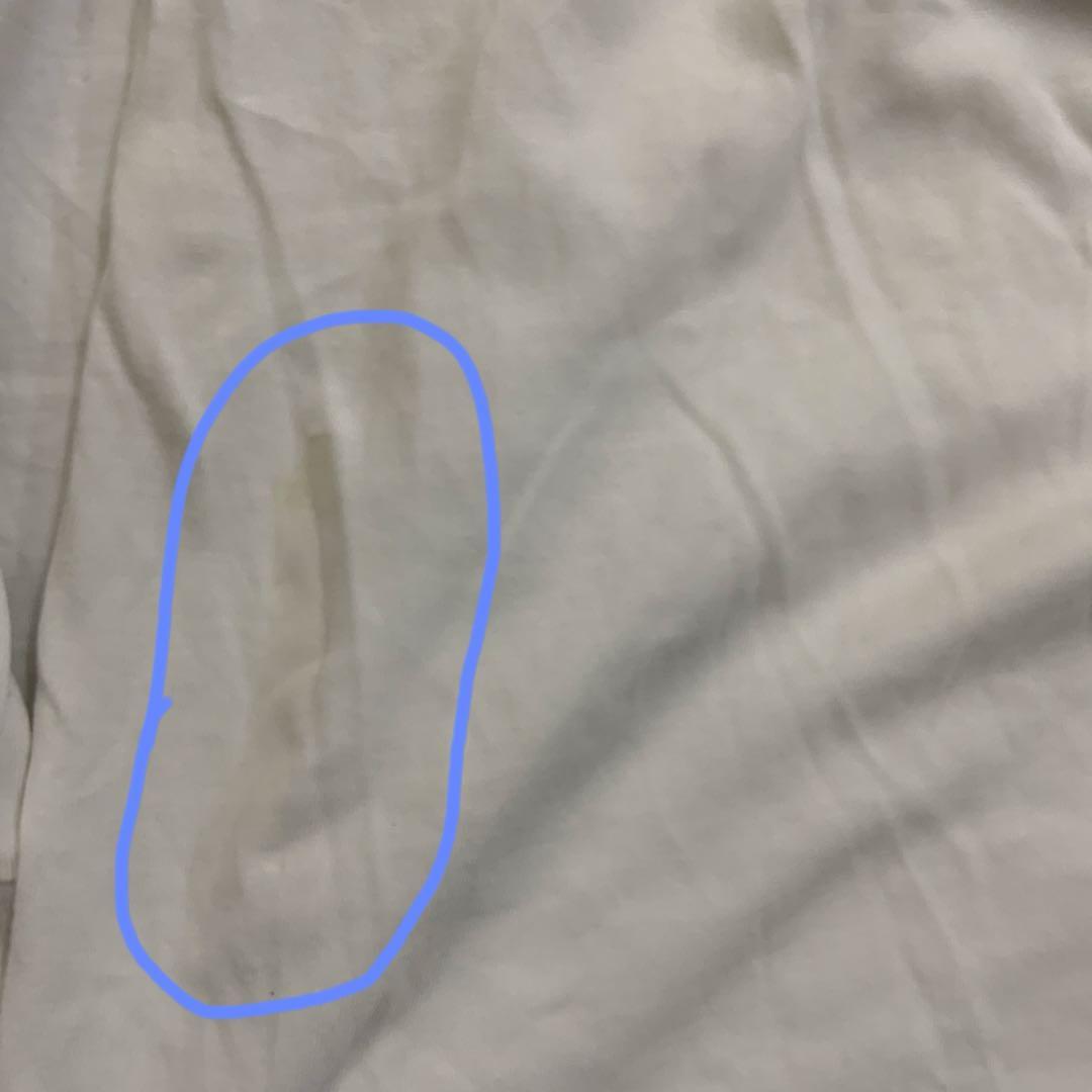 s*y様 モンクレール ホワイト 長袖シャツ　S